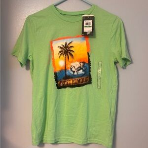 Under Armour Yellow-Green 'B In The Shade' Short Sleeve Tee Boy’s Sz YLG. NWT